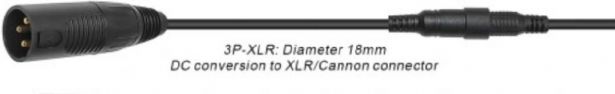 Adapter Cable - DC to C13 Plug Cable - CHGDC3P - PBC1499EF1