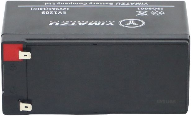 Battery - EV1209, 12V 9.0AH, Yimatzu, T2 Terminals - BATEV12009T2 - PBC106EF1