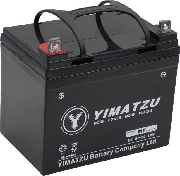 Battery - U1, SP-35, Yimatzu, 21Ah, Maintenance Free - BATMF1235U1 - PBC115EF1