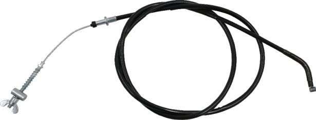 Brake Cable - Rear, 185cm Total Length, 250cc, ATV, Jianshe, Baja - CBL3425 - PBC920F1