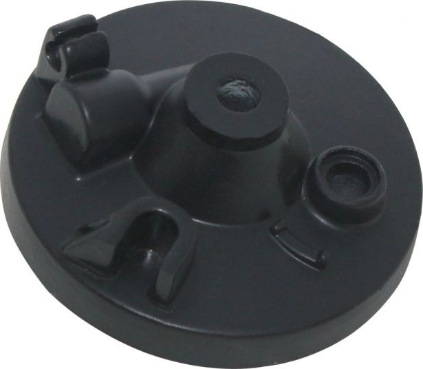 Brake Hub - Drum Brake Backing Plate, Yamaha PW50, Front - 90A5300 - PBC719F1