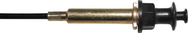 Brake Lock Cable - 400cc, Choke Cable, Knob, 125.5cm - CBL9100 - PBC949F1