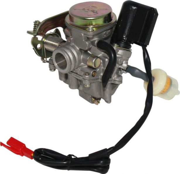 Carburetor - 18mm, Electric Choke, 50cc to 90cc, GY6 - 80A8180 - PBC995F1