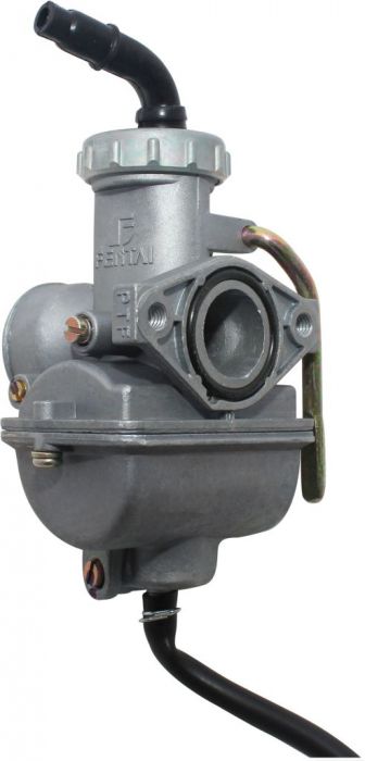 Carburetor - 20mm, Manual Choke, Aluminum, Bent Head - TAOTAO 125CC ATA125 - 80P4175 - PBC1023F1