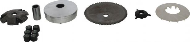 Clutch - Variator, GY6, 50cc, 26 Spline - 30A3600 - PBC1305F1