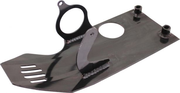 Crash Plate - Skid Plate Aluminum 50cc to 140cc Dirt Bike Asymmetrical - 70D2570 - PBC529EF1