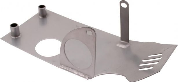 Crash Plate - Skid Plate Steel 50cc to 140cc Dirt Bike Asymmetrical - 70D2560 - PBC508EF1