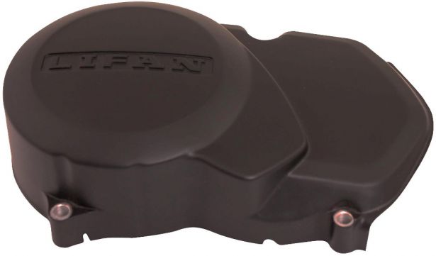 Engine Cover - 125cc Lifan, Left, Black - 70D2121BK - PBC1647F1