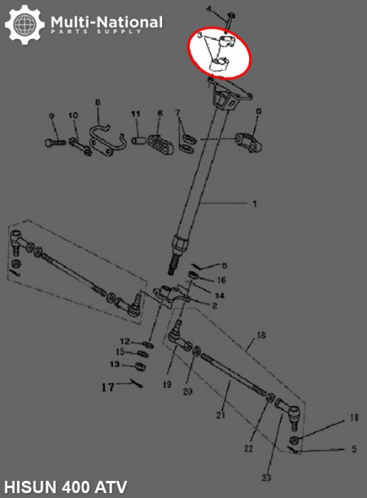 Handle_Bar_Clamp_ _ATV_Hisun_400 800cc_1