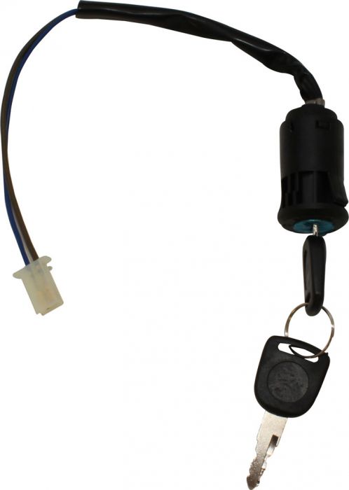Ignition Key Switch - 2 pin Female, Plastic - 10A4220 - PBC1974F1