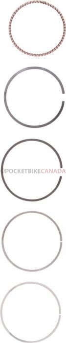 Piston and Ring Set - 125cc to 140cc, 55mm, 15mm (9pcs) - 30A8158 - PBC1814F1