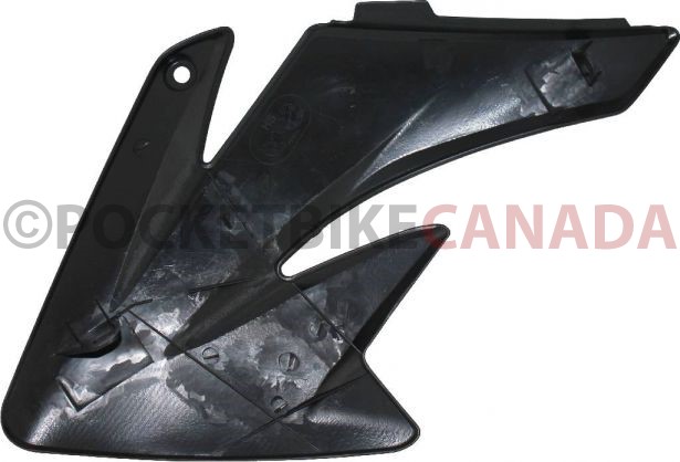 Plastic Set - 70cc, Dirt Bike, Black, Honda, CRF 70 Profile (7pcs) - 70D7150BK - PBC561F1