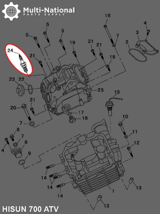 Spark Plug - NGK, DPR8EA - SPDPR8EA - PBC1408F1