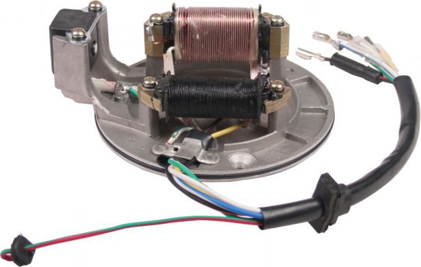 Stator - Magneto Coil, 50cc to 150cc, 6 Wire - 30A9000 - PBC2280F1
