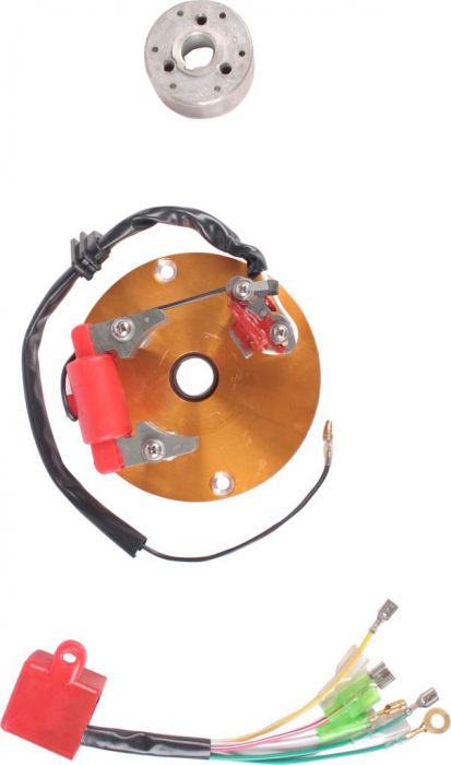 Stator - Magneto Coil, Performance, 50cc to 150cc, GY6 - 30A9055 - PBC2406F1
