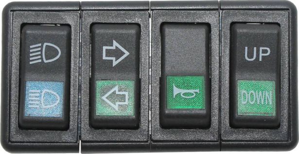 Switch Panel - Combined Switch Assembly, UTV, Odes, 800cc - 10A7280 - PBC2017F1