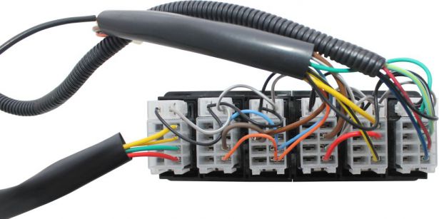 Switch Panel - Combined Switch Assembly, XY500UE, XY600UE - 10A7200 - PBC2067F1