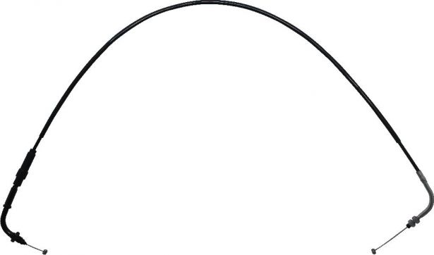 Throttle cable - 111cm Total Length, 150cc to 400cc, ATV, Dirt Bike, 300cc, 2x4, 4x4 and 4x4 IRS - CBL2600 - PBC848F1