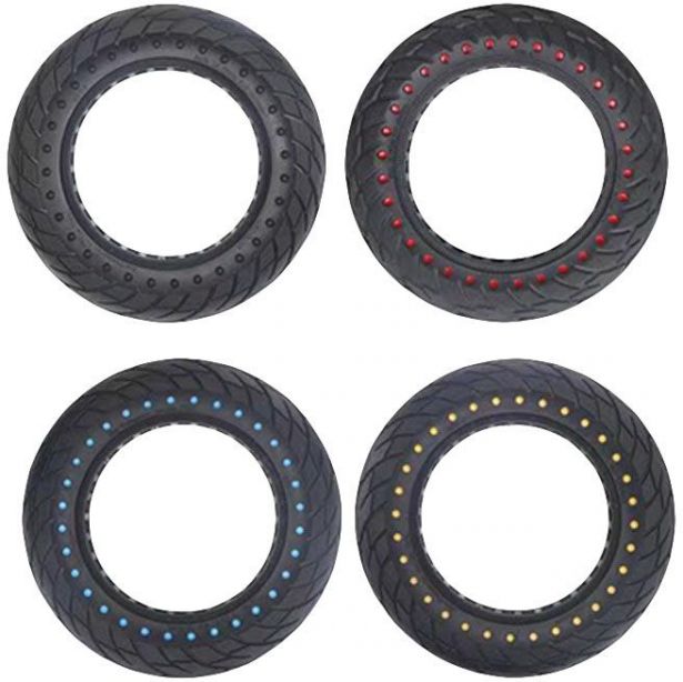 Tire - 10x2.5, Bihoneycomb, Solid, Rim Groove Width 34mm - PBC40K1025F1
