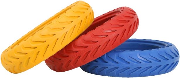 Tire - 8.5x2, Circular Honeycomb, Solid, Fluorescent Green *GLOW IN THE DARK* - PBC40K082F1