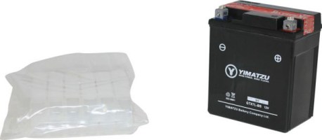 Battery - GTX7L-BS Yimatzu, AGM, Maintenance Free - BATMF1207LBS - PBC89EF1