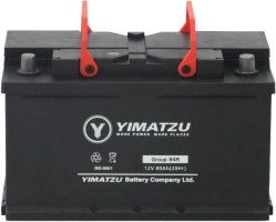 Battery - Group 94R / H7 / LN4 Automotive, 12V 80Ah, 825CCA, SLA, MF, Yimatzu - BATAM1294R - PBC170EF1