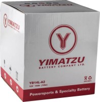 Battery - YB14L-A2 Yimatzu, SLA, Maintenance Free - BATMF1214LA2 - PBC168EF1