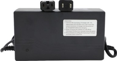 Charger - 24V, 3A, C13 Plug with Universal T-Prong - PBCCHG24F1