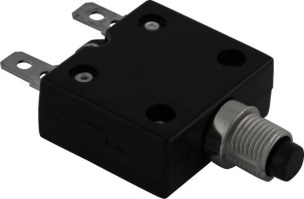 Circuit Breaker - Push Button, 30A, HT-01C, 125/250VAC, 32/50VDC - 60A9730 - PBC2430F1