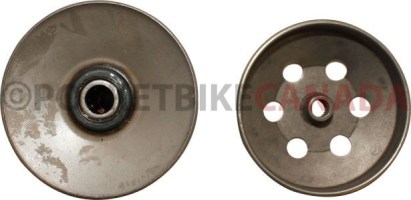 Clutch - Drive Pulley with Clutch Bell, GY6, 50cc, 22 Spline - 30A3700 - PBC1312F1