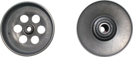 Clutch - Drive Pulley with Clutch Bell, Yamaha, JOG 90, 2 Stroke, 16 Spline - 30A3706 - PBC1251F1