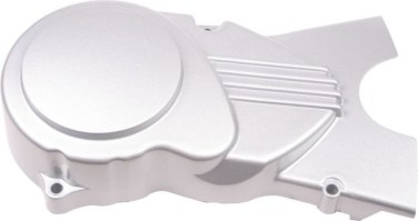 Engine Cover - 50cc to 140cc, Kick Start, Left, Chrome - 70D2130CR - PBC1470F1