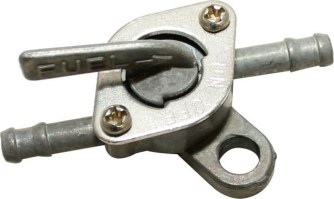 Petcock - Fuel Valve, Gas Valve, In-line with Attachment Hook - 40A4005 - PBC2537F1