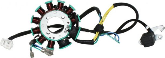 Stator - Magneto Coil, CG11, 7 Wire - 30A9351 - PBC2353F1