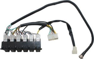Switch Panel - Combined Switch Assembly, XY500UE, XY600UE - 10A7200 - PBC2067F1