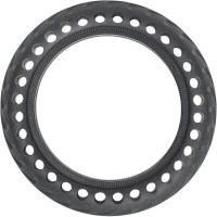 Tire - 8.5x2, Circular Honeycomb, Solid, Red - PBC40K082F1