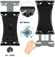 Tripod_Mount_ _Phone__Tablet_Stand_Selfie_Stick_Upper_and_Lower_Support_Profile_Threaded_Mounts_3