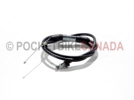 Throttle Gas Cable for 50cc/70cc/90cc/110cc 4-Stroke Mini ATV Quad L=735/A+B=75 - G1010012