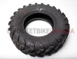 25x8.00-12 (200/80-12) QD-137-001 Tubeless QingDa Tire for ATV - Rockliner Front Tire